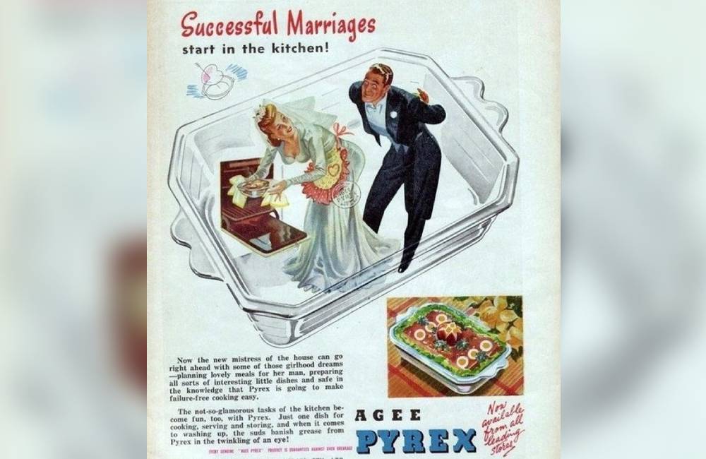 Successful Marriages Start in the Kitchen @historydaily/Pinterest.com